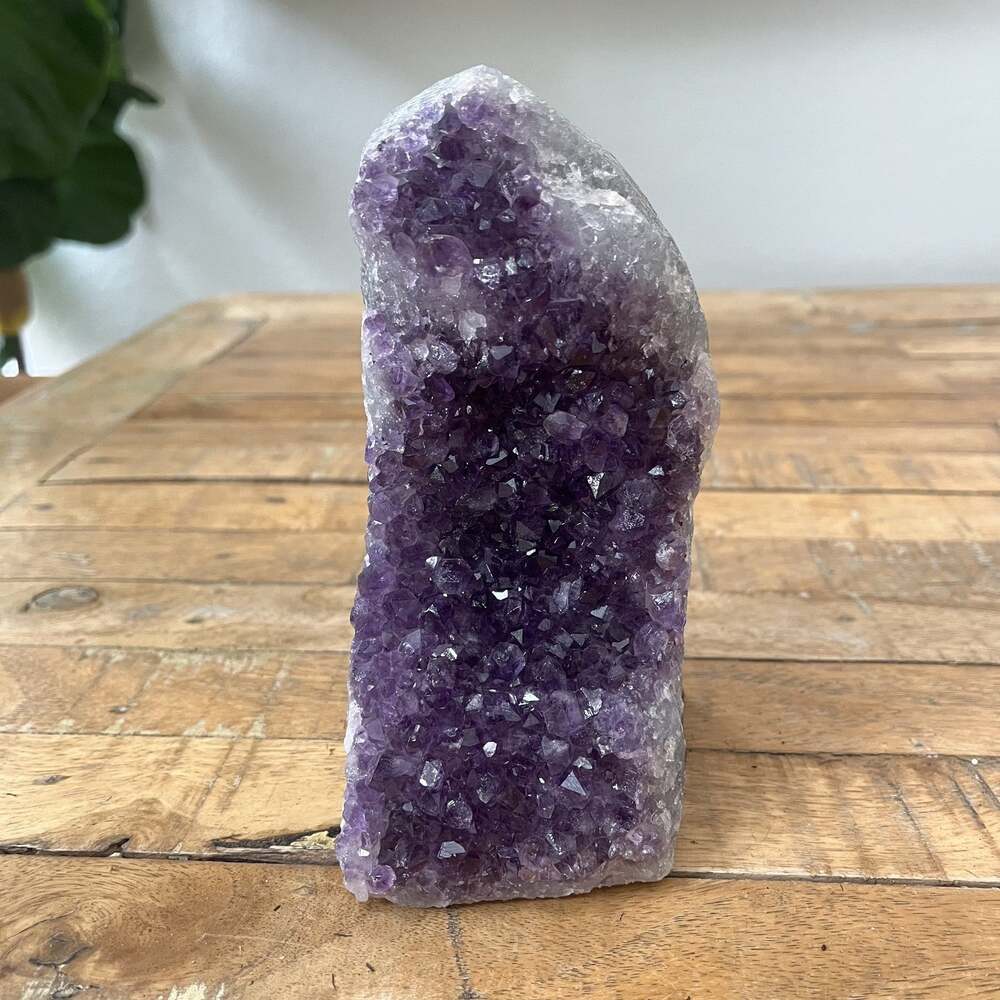 Natural Amethyst Quartz Crystal Cluster Geode Stone Mineral Specimen 4lbs